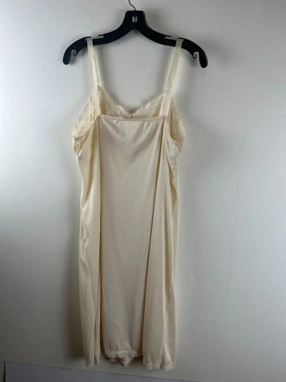 Vintage Cream Color Wonder Maid Non-Cling Full Slip Size 40 - Picture 5 of 6